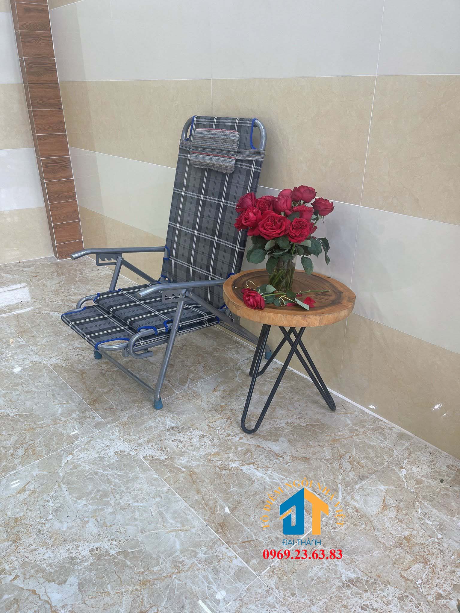 Ghế xếp mặt lưới khung sắt ĐẠI THÀNH