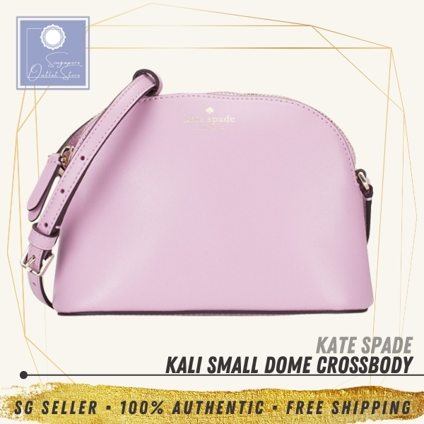 [SG SELLER] Kate Spade KS Womens Kali Small Dome Crossbody Quartz Pink  Leather Bag | Lazada Singapore