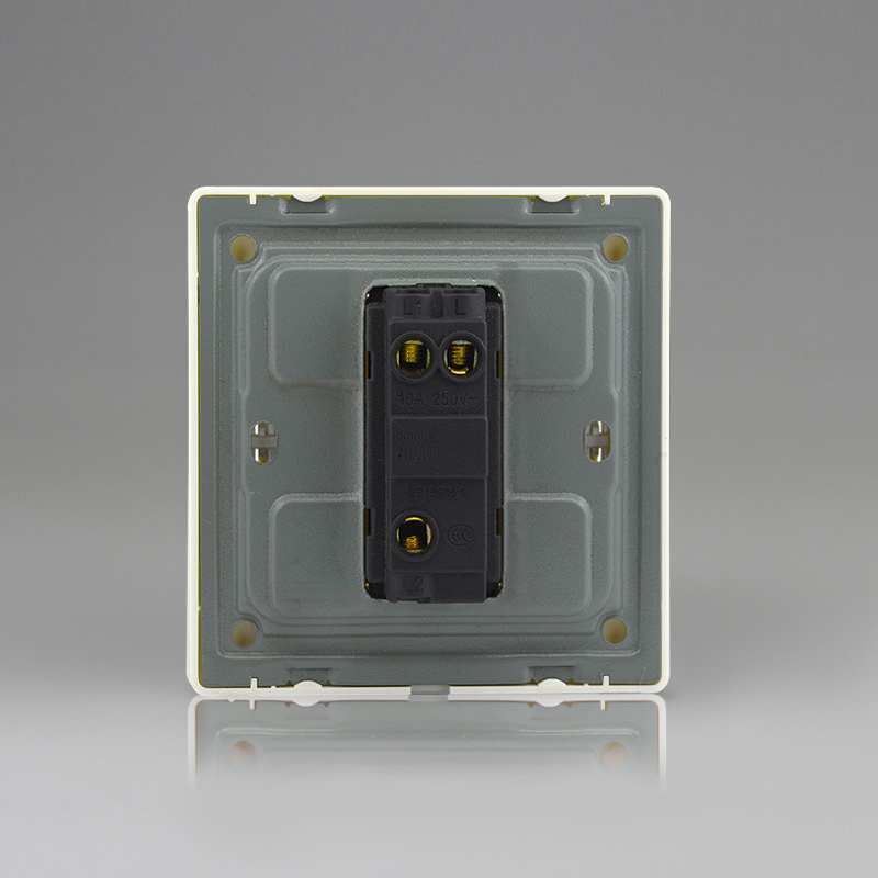 【TopazTrove】1/2/3/4 Gang 2 Way Push Button Switch Panel Wall ...