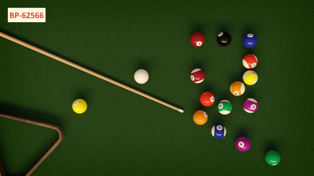 Tranh dán tường Club bida, Billiards, Bi-a Mẫu Hot Nhất