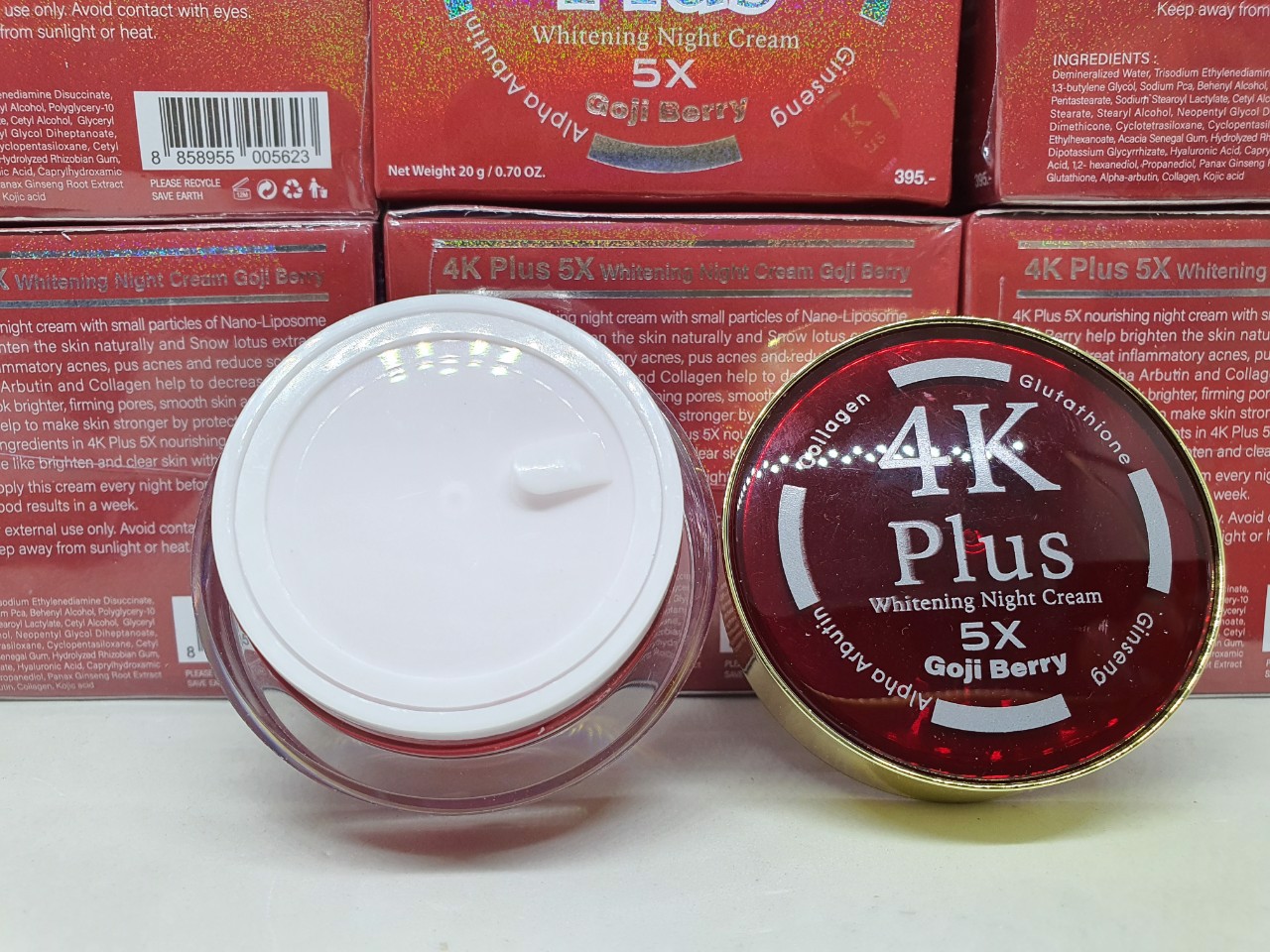 Kem 4K Plus Acne Goji Bery Thái Lan (mụn, trắng da)