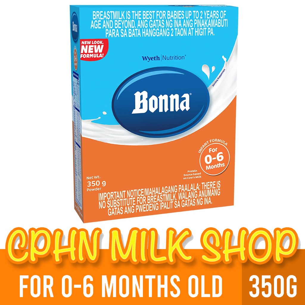 BONNA 350g 0 6 Months Old Infant Formula Lazada PH
