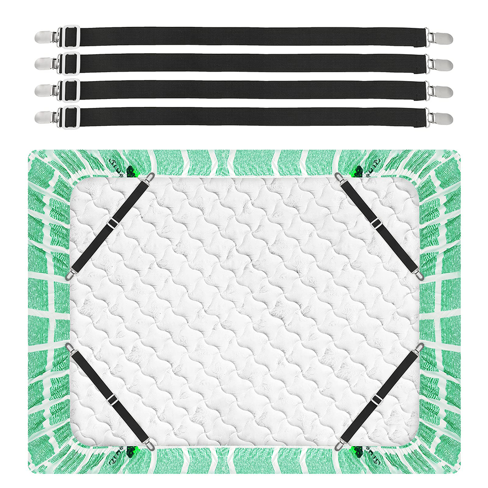 Combo Bộ 4 Đai Kẹp 3 Đầu Giúp Cố Định Ga Drap Trải Giường Legaxi GH01