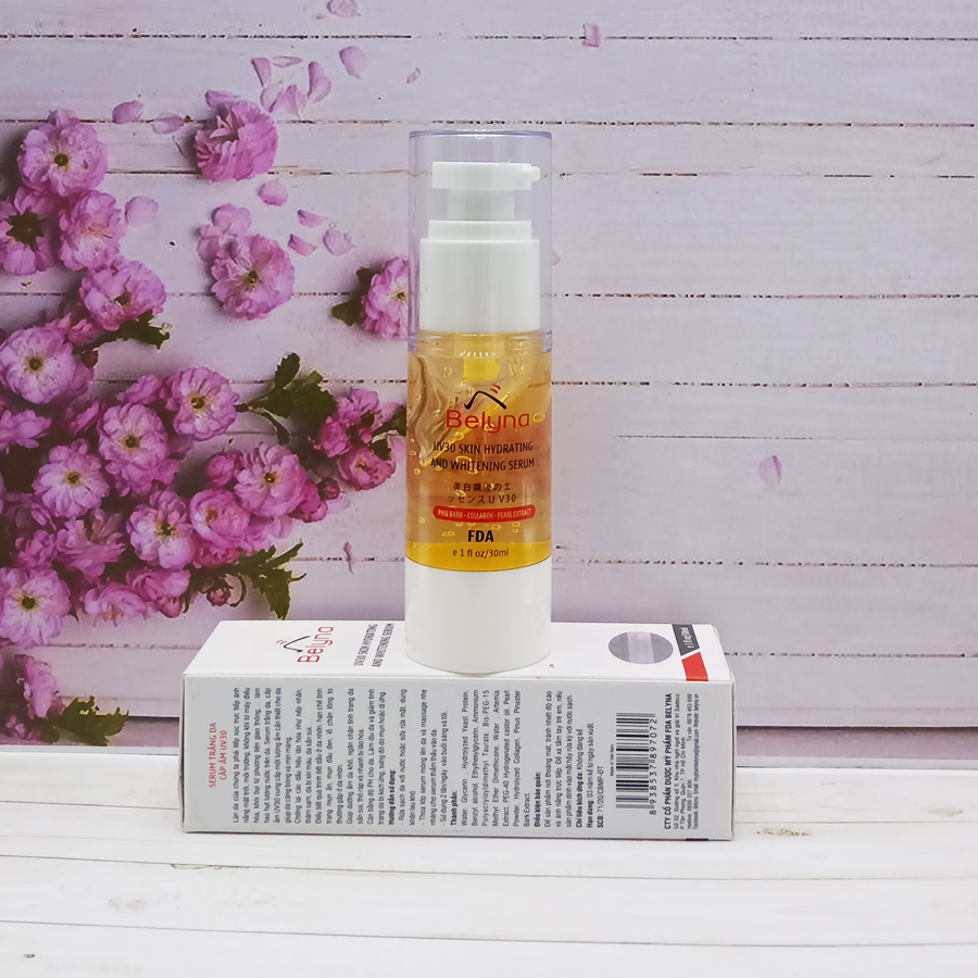 SERUM TRẮNG DA CẤP ẨM UV30 (30ML) BELYNA