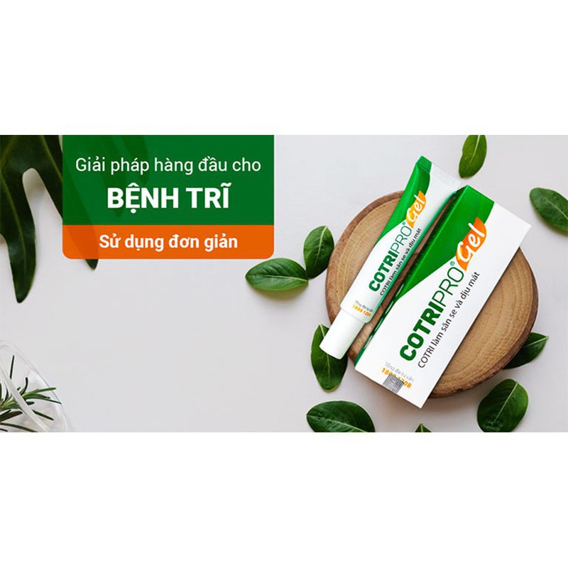COTRIPRO - Gel Bôi Trĩ Nội, Trĩ Ngoại
