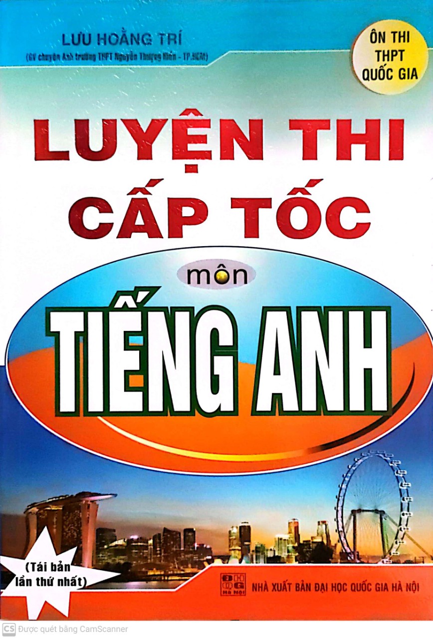 Sách.- luyện thi cấp tốc môn tiếng anh