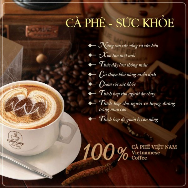 Cà Phê Thiên Sư - Cà Phê Trùng Thảo TIENS