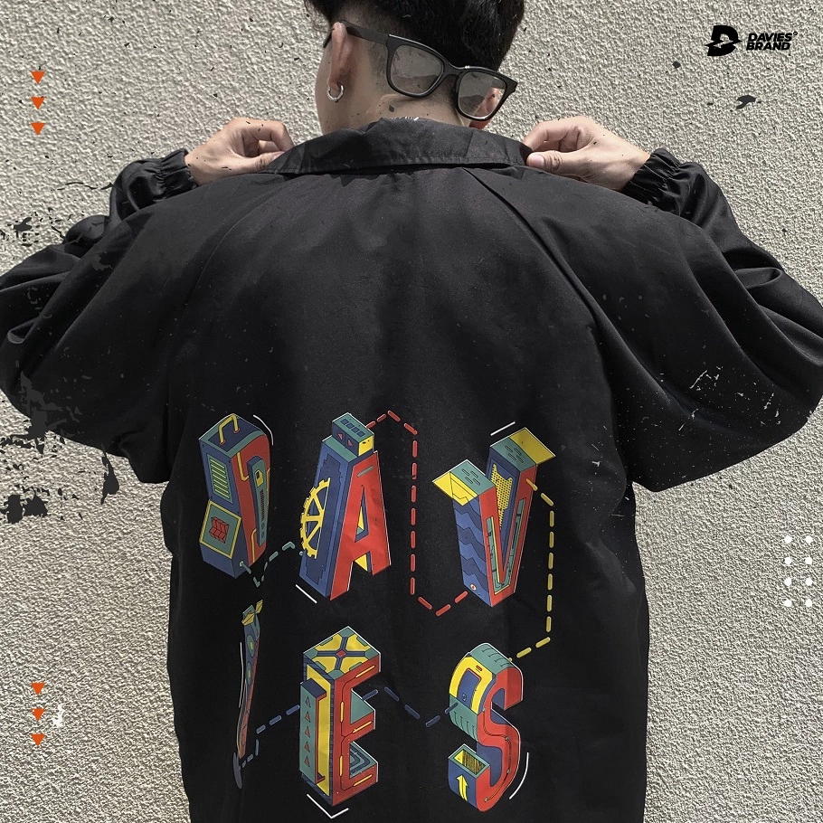 Áo khoác Davies nam nữ DSW Jacket Davies Formula