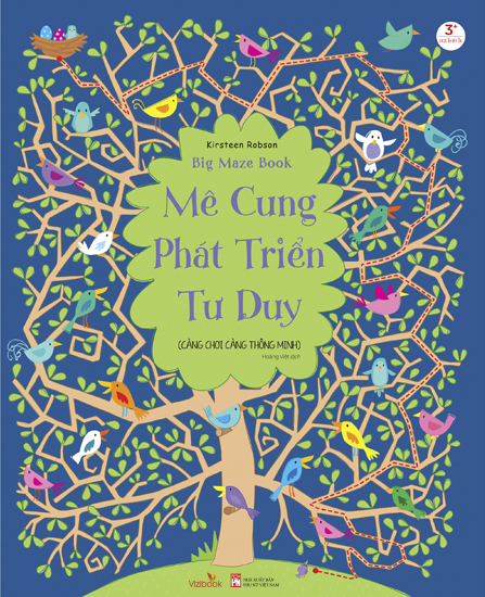 Sách cho bé - Mê Cung Phát Triển Tư Duy - Càng Chơi Càng Thông Minh - Tập 4 - Sách tương tác, khổ lớn - Dành cho trẻ 3+