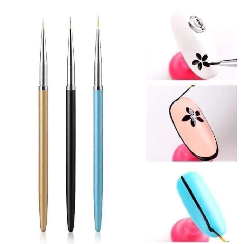 Set cọ nét 3 cây (lông cọ mềm mượt)