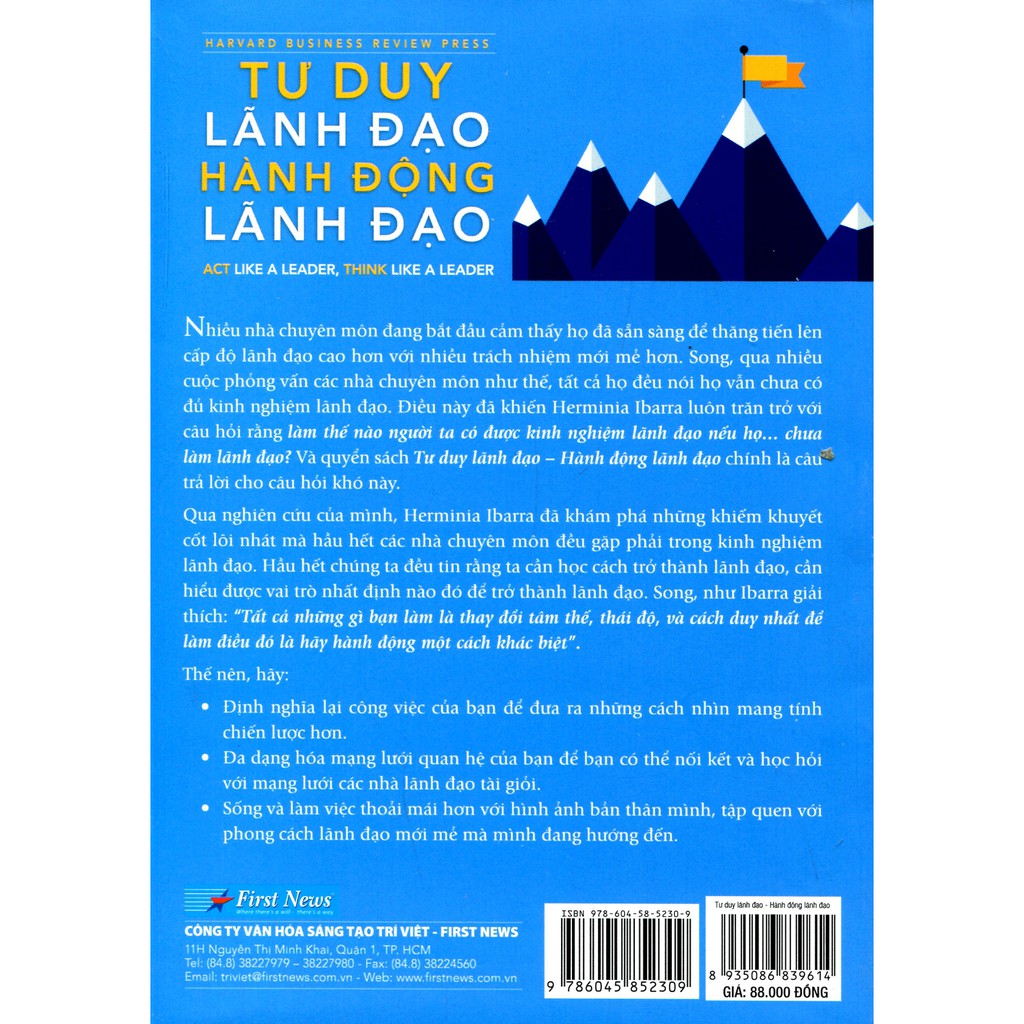 Tư duy lãnh đạo - Hành động lãnh đạo