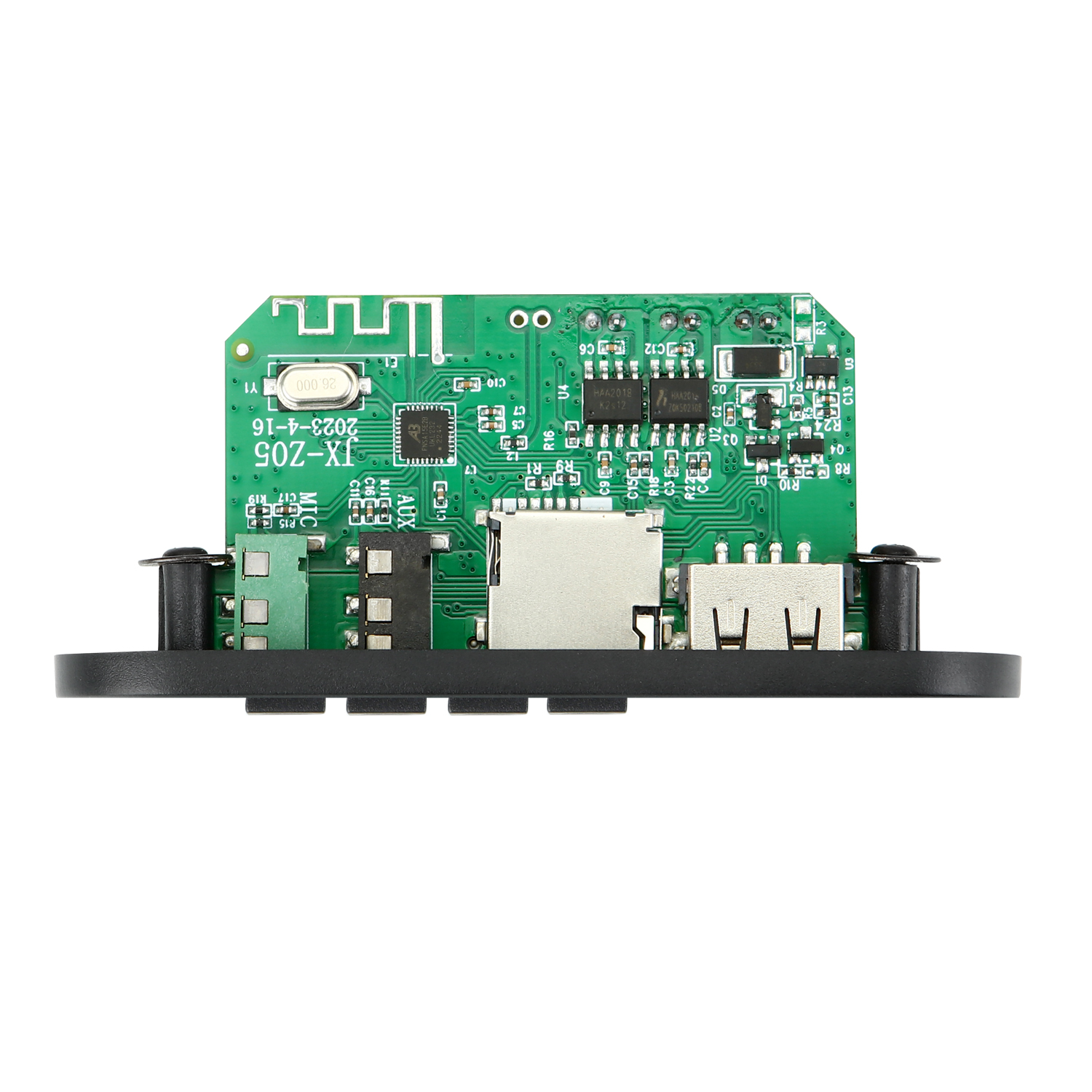 Kebidumei 6W Amplifier 3.7V 5V MP3 Player Bluetooth 5.0 MP3 Decoder Board Support Call Recording 3.5mm USB TF FM for Module Car Speaker