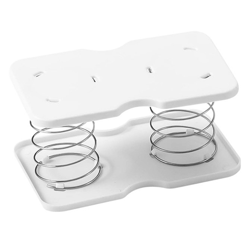 waqajh Creative Spring Holder For Tissue Box Automatic Lift Spring Loaded Tissue Box Tissue Spring Bracket Car Tissue Box Spring Holder