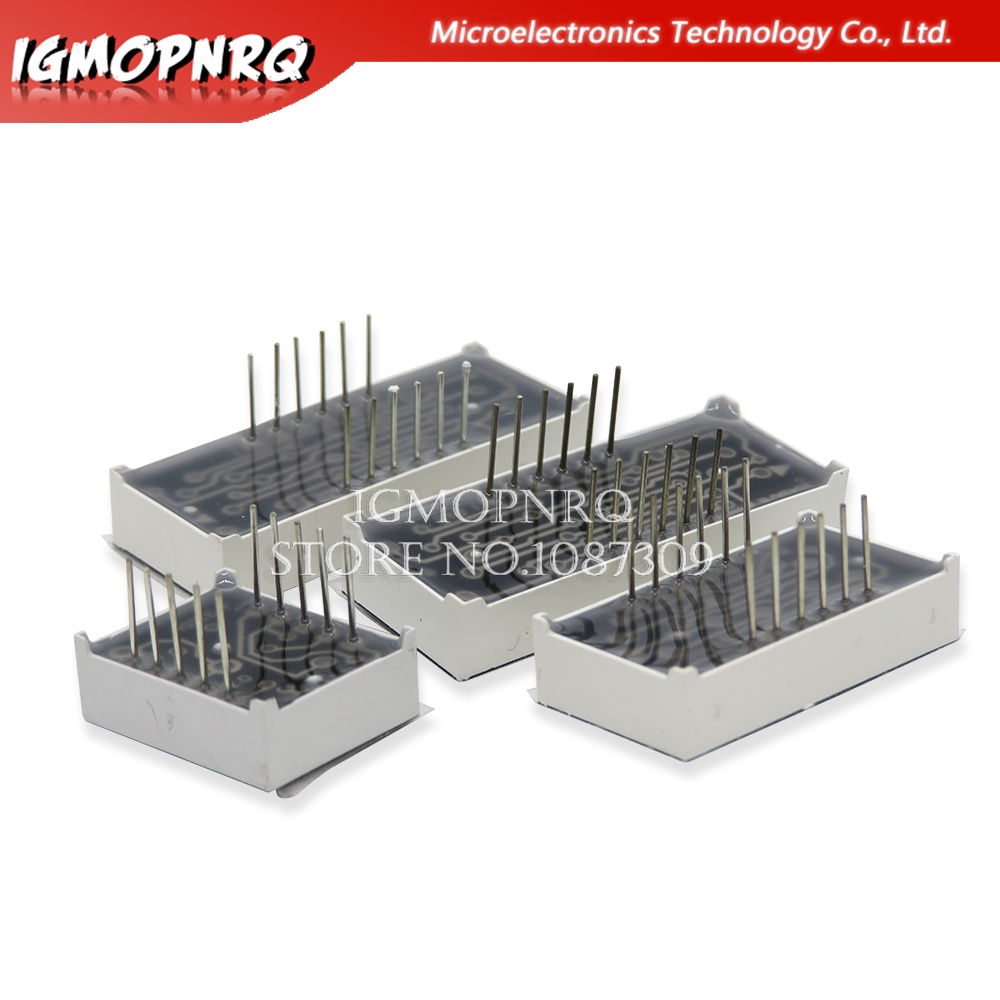 5 cái 0.36 Màn hình LED inch 7 đoạn 1 bit/2 bit/3 bit/4 bit chữ số ống màu đỏ cực âm chung/Anode kỹ thuật số 0.36 inch LED mạch tích hợp