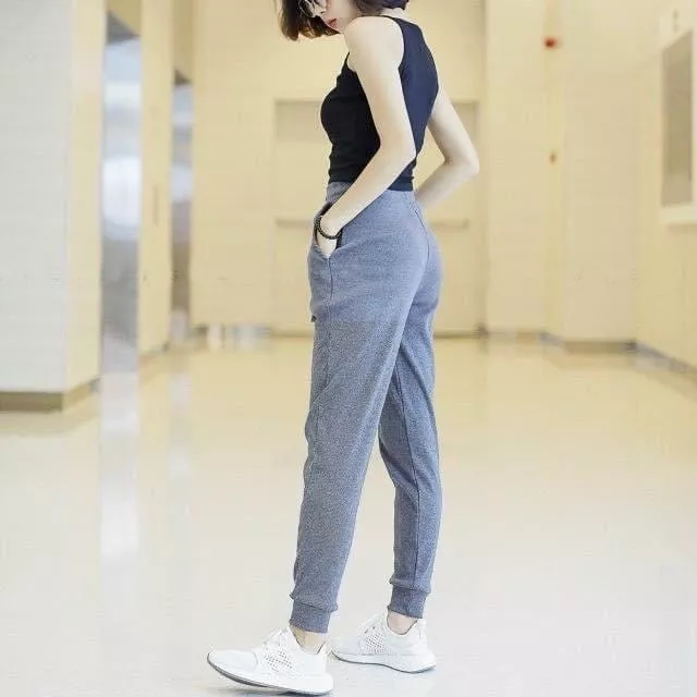 Quần jogger nữ thun da cá mịn mát có big size