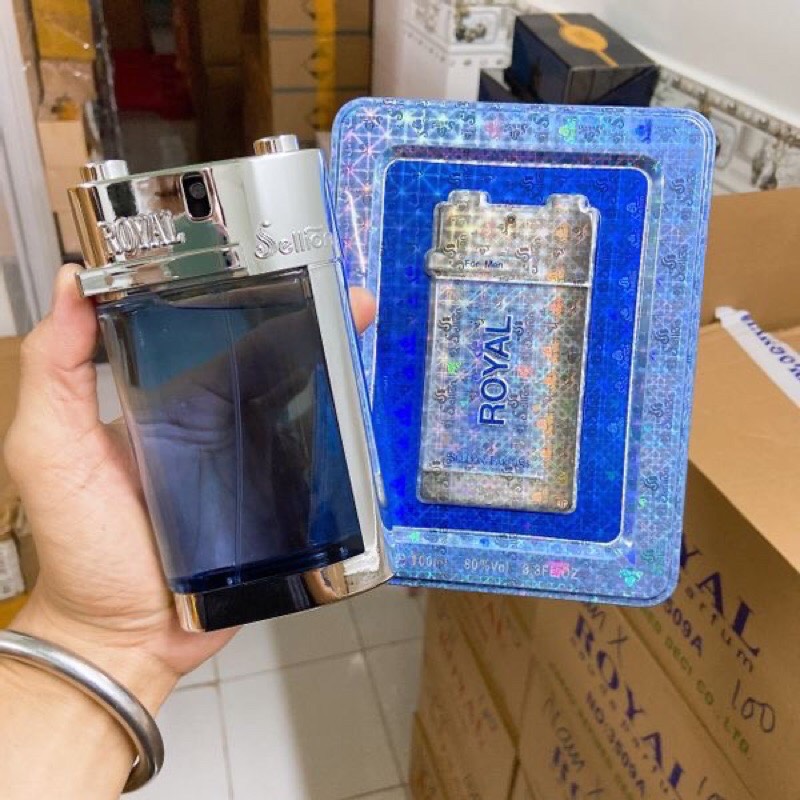 NƯỚC HOA ROYAL HỘP THIẾT 100ML