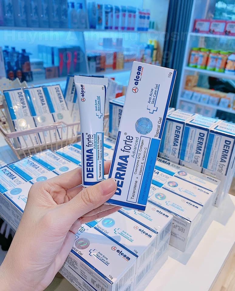 ❤Kem trị mụn DERMA forte  trị mụn trị thâm siêu đỉnh ❤️❤️