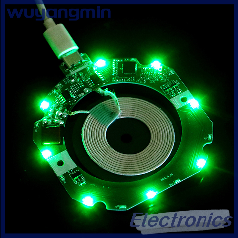 Wuyangmin 15W Qi Fast Wireless Charger PCBA Circuit Board Transmitter Module+Coil Charging