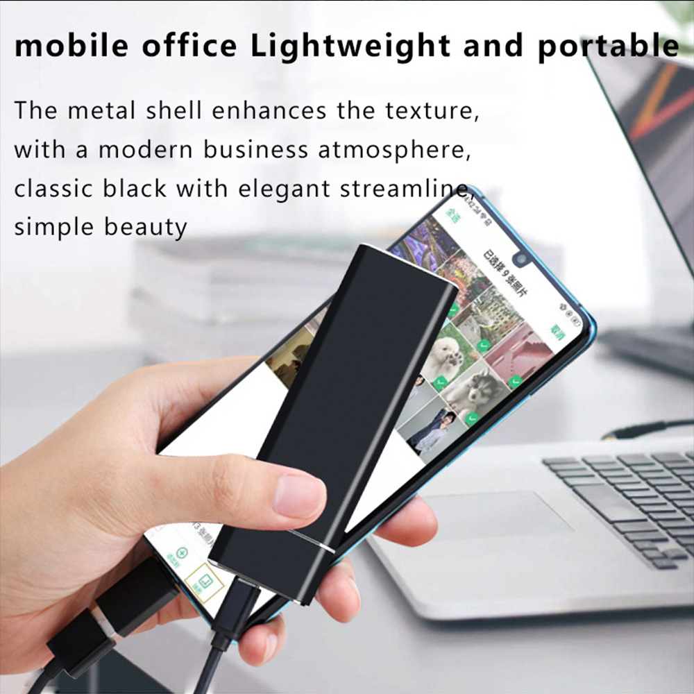 High Speed USB 3.1 SSD Sata 2TB Portable SSD Pen Drive 1TB Metal Disco ...