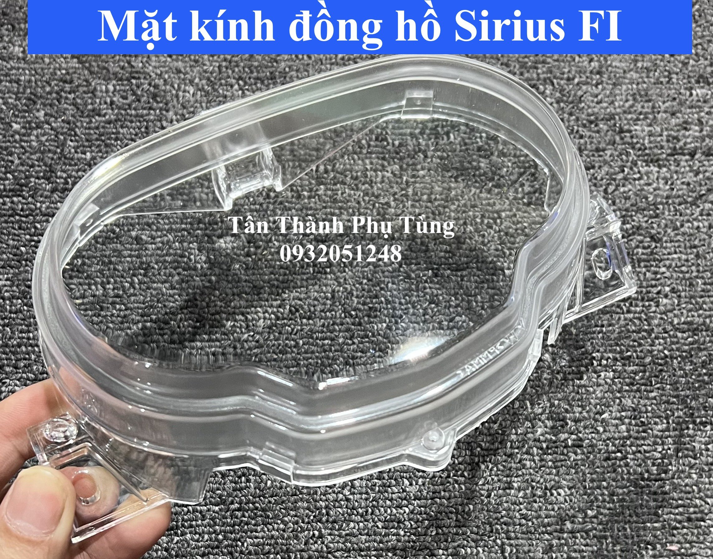 Mặt kính đồng hồ Sirius FI