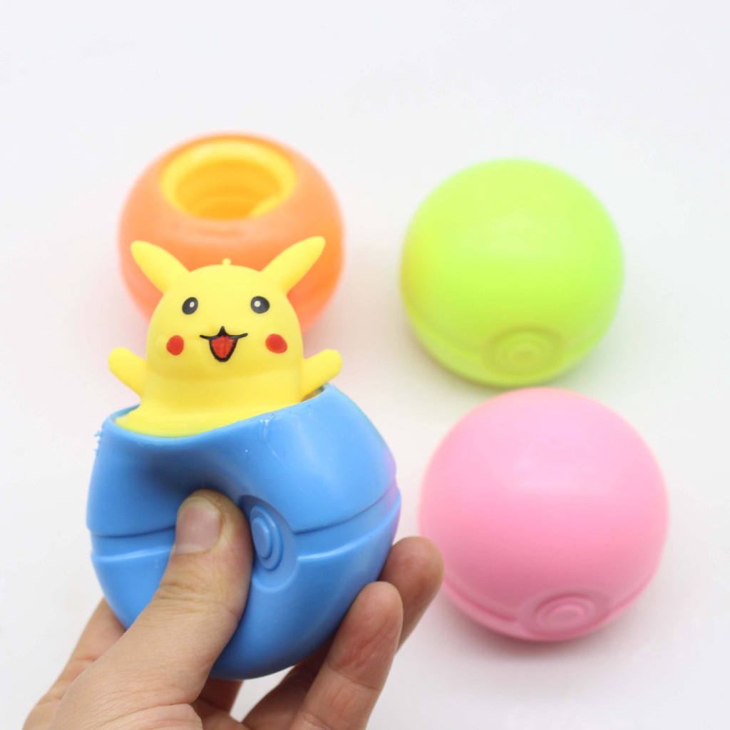 Đồ chơi bóp dẻo Pikachu vui nhộn cho bé