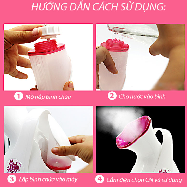 Máy xông hơi mặt Sokany ZJ-608