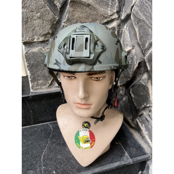 Nón bảo hiểm chiến thuật ViA Camo