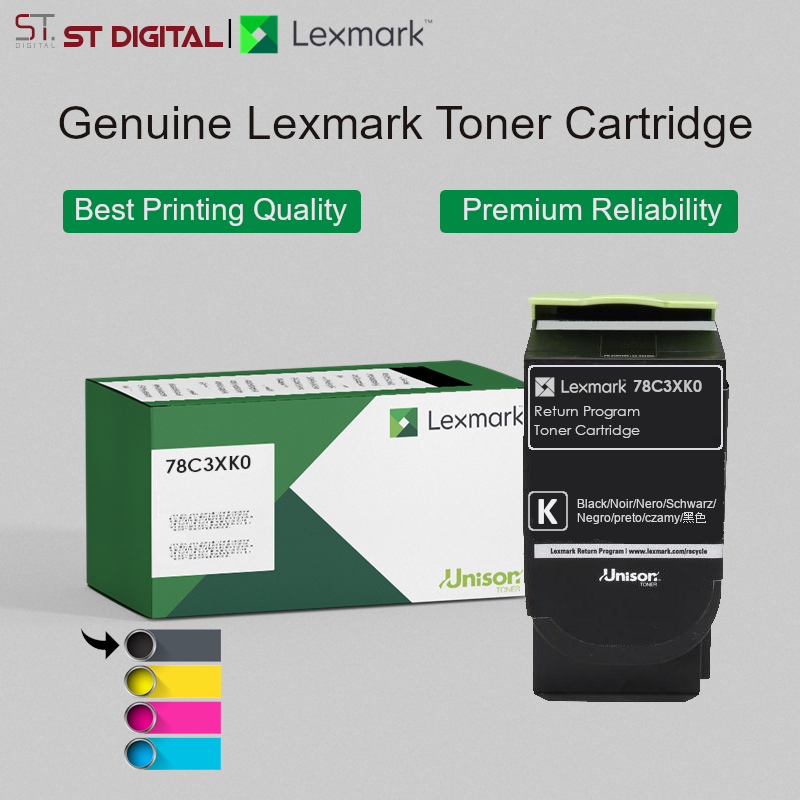 Lexmark 801SC Cyan original toner cartridge LCCPｶﾝﾏ LRP for Lexmark CX310dnｶﾝﾏ CX310nｶﾝﾏ