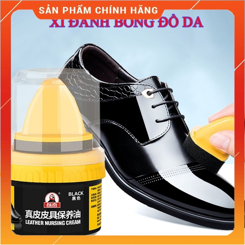 [Xi Giày] Xi Đánh Bóng Giày Da Làm Bóng Nhanh Đồ Da (PhuKien Shop9x)