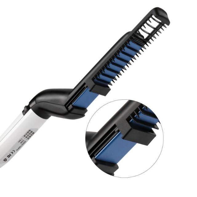 Hair Curling Iron M Styler Men's All In One Ceramic Comb