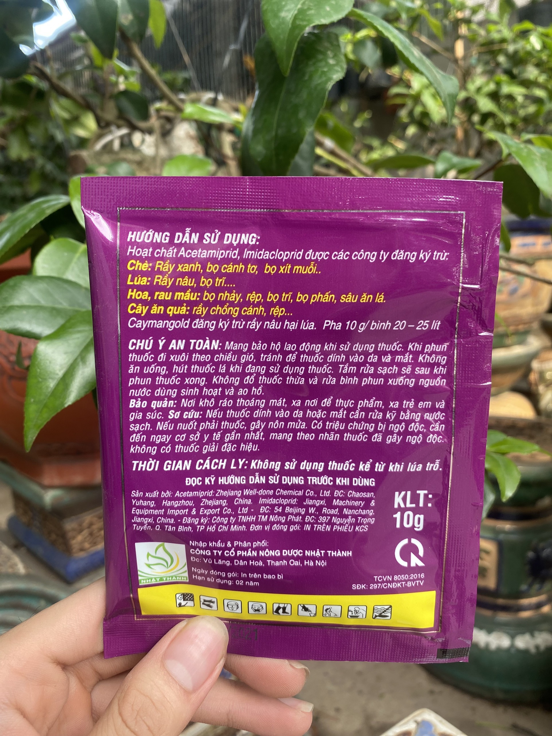 Đặc Trị Côn Trùng Chích Hút Caymagold – Nỏ Thần
