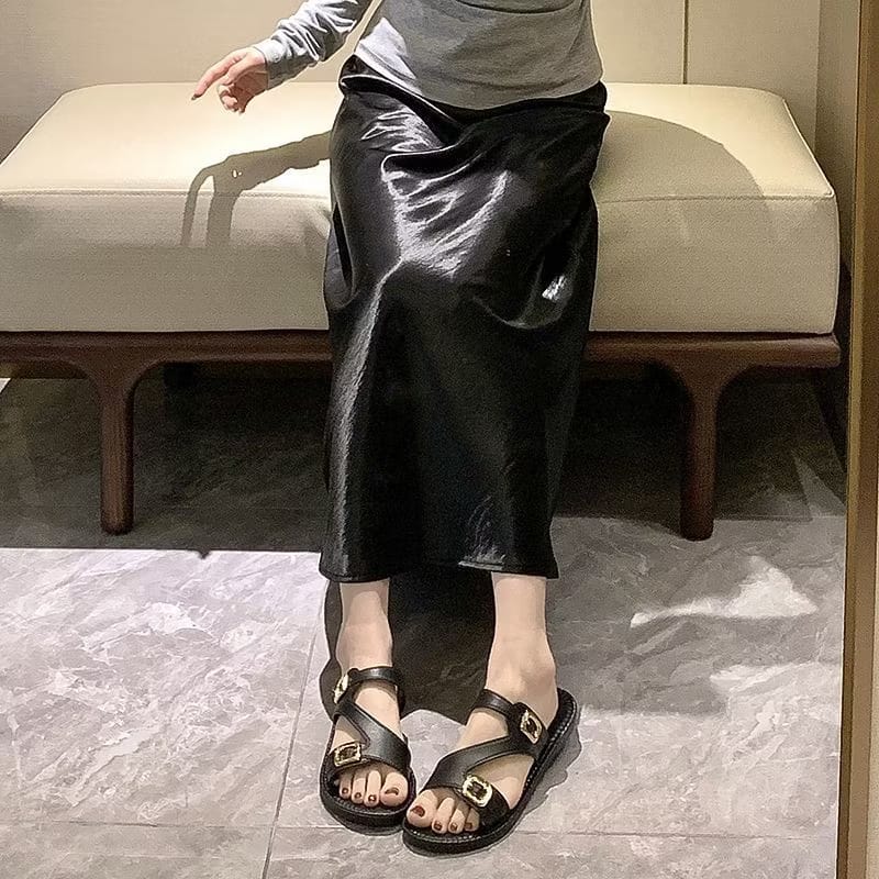 READY%20STOCK%20MeowMe%20Women%20Flat%20Sandals%20Slippers%20Women%20Summer%20French%20Style%20Perempuan%20494%20-%20Image%204