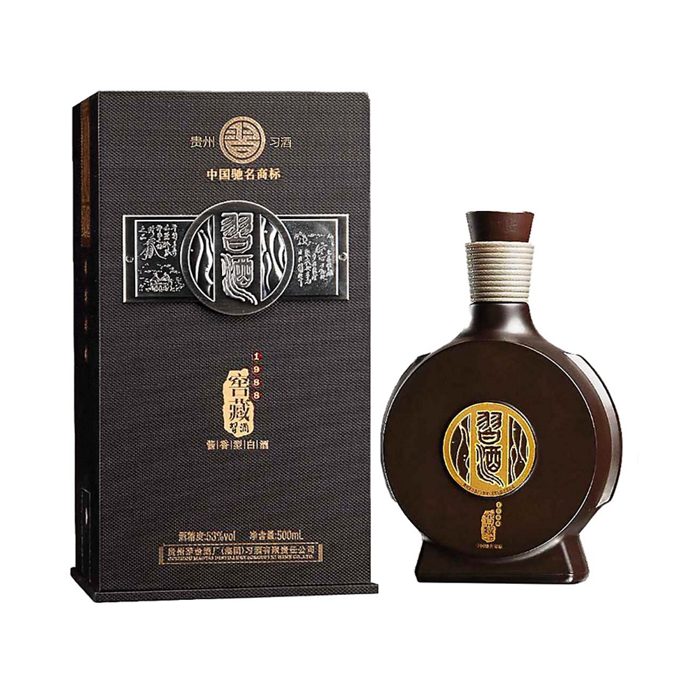 中国白酒 習酒（XIJiu） 窖藏1988 习酒窖藏1988 Xijiu Cellar Aged 1988 500ML 53% | Lazada Singapore