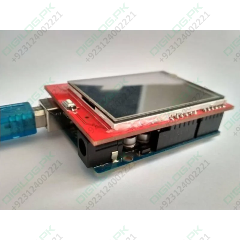 Arduino Uno 2.4 Inch TFT LCD Shield. 