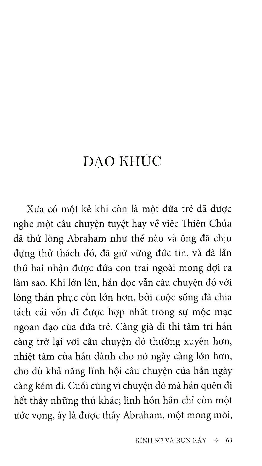 Sách Fahasa - Kính Sợ Và Run Rẩy (Tái Bản 2023)