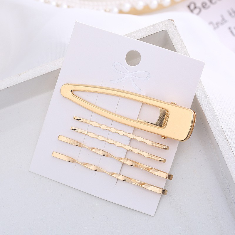 Kẹp Tóc (Cài Tóc) Set Kẹp Mỏ Vịt Nữ Hàn Quốc - Mã KT000