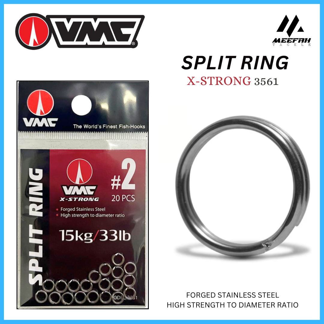 VMC Split Ring 3561 - Fishing Split Ring Pancing