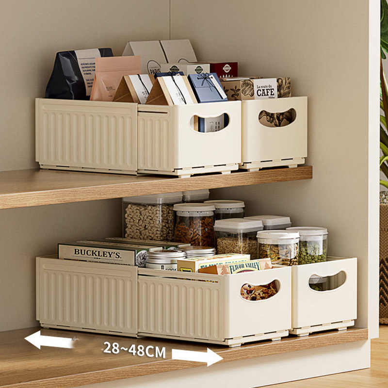 Retractable cabinets, storage boxes, deep cabinets, drawers, right-angled rectangular organizers, dividing tabletops, glove boxes