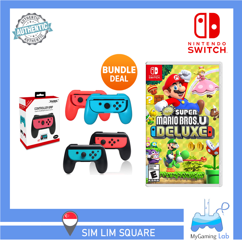 New Super Super Mario Deluxe Switch Controls Joy Con Super Mario