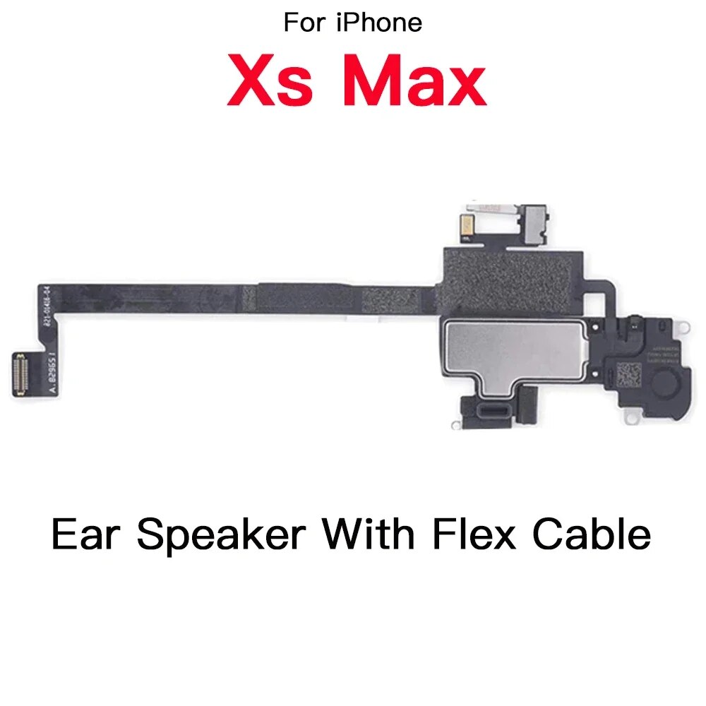 Inner Parts for IPhone Xs Max Front Camera Charging Port Power Volume Button Flex Cable Taptic Engine Ear Loud Speaker Screw.