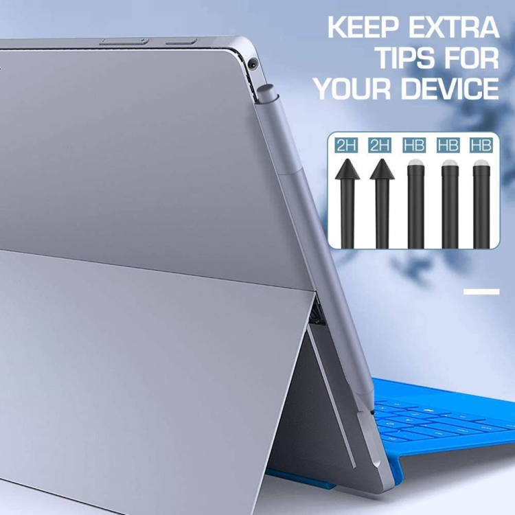 【 Mobilihouse 】 cho Microsoft Surface Pro 4/5/6/7/Sách/Pro x 2pcs 2h + 3pcs HB ngòi bút nạp