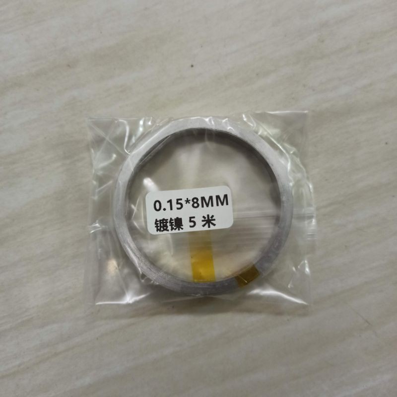 5m kẽm hàn 0.15*8mm, 0.2*8mm, 0.2*10mm