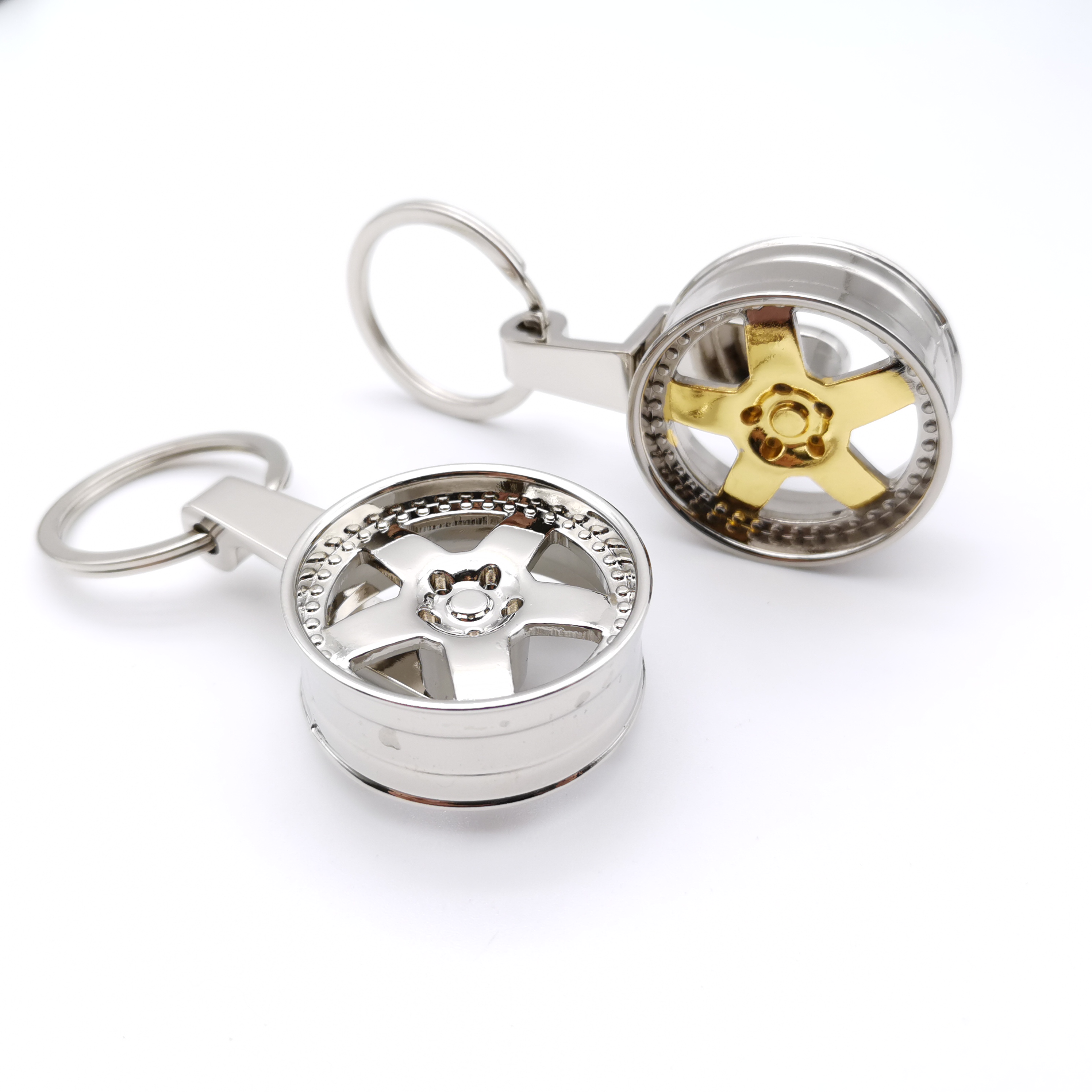 【Hot New Release】 Wheel Rim Hub Tuning Mini Keychain Key Chain Keyring ...