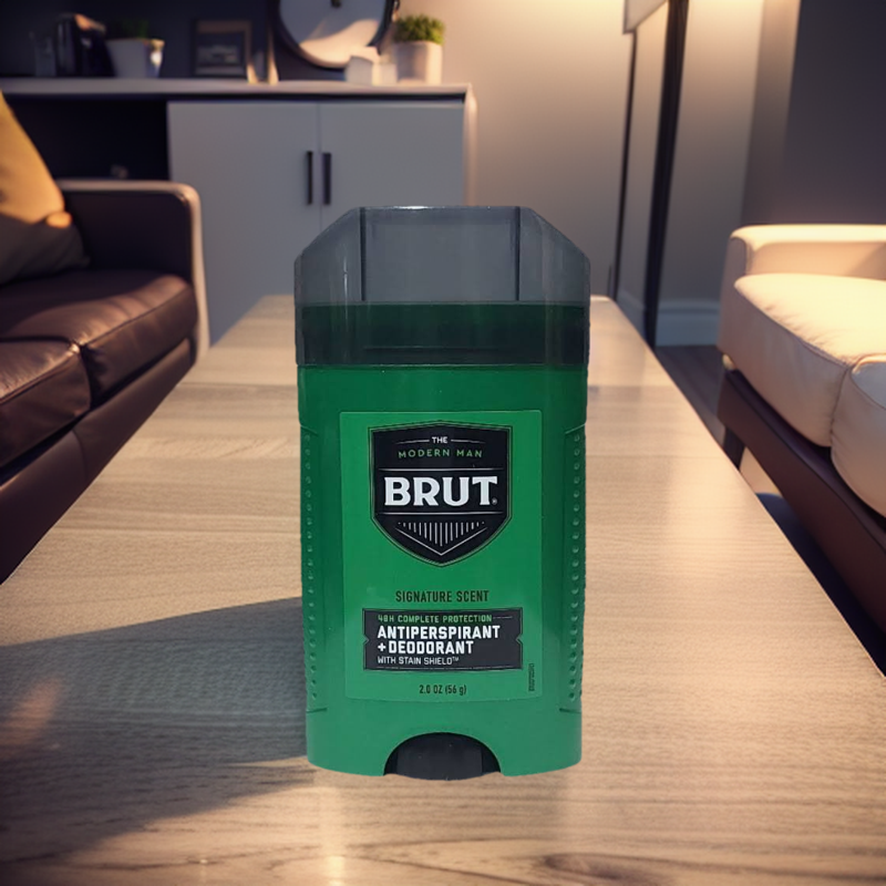 Brut - Signature Scent - 48H Deodorant with Stain shield | 76 g