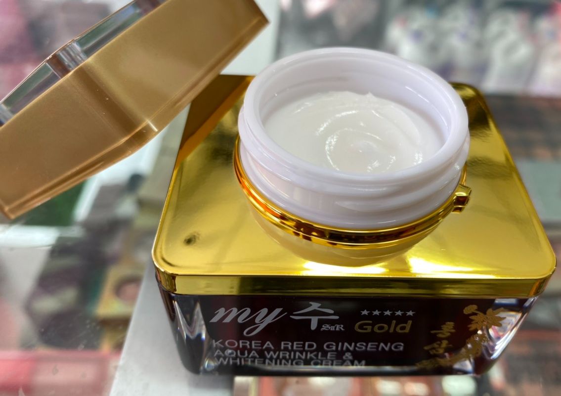 Kem trắng da hồng sâm my gold korea red ginseng white cream 50ml