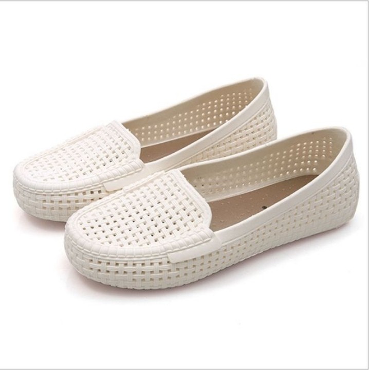 Giày Nhựa Nữ Đi Mưa THOÁNG KHÍ đi học đi làm đi chơi size 36-40