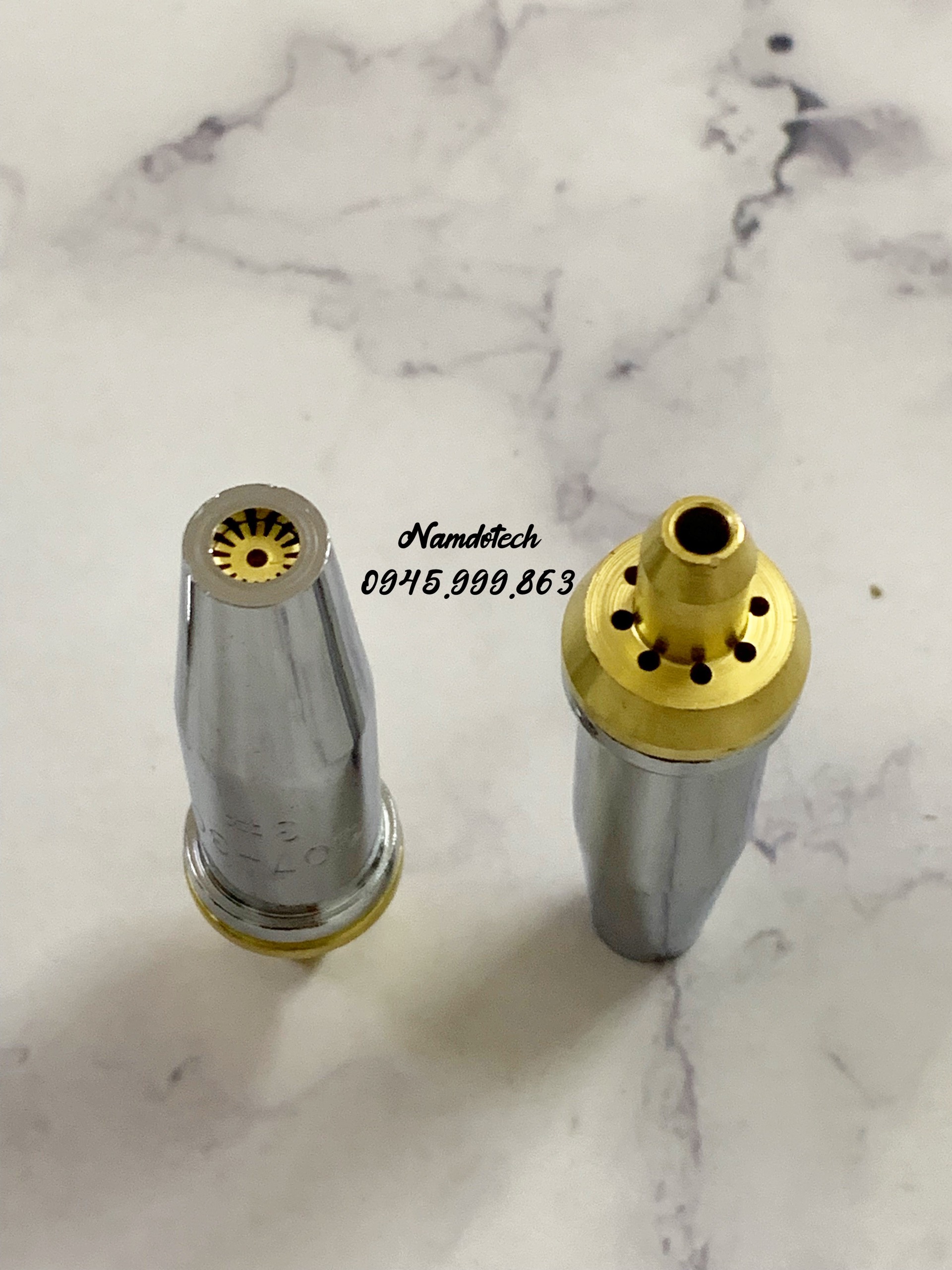 BÉC CẮT OXY GAS G07-30 INOX SỊN ĐẸP SỐ 1-2-3