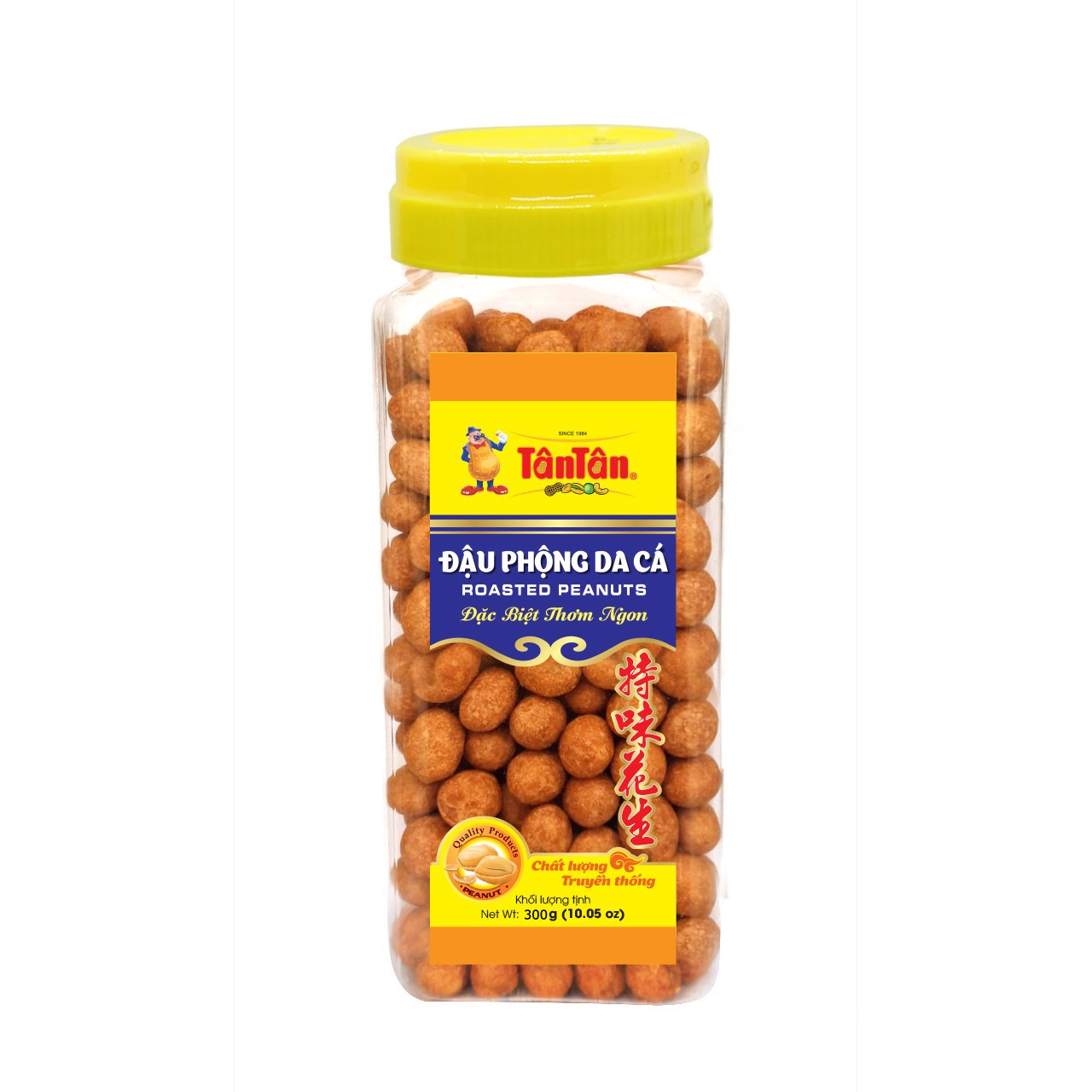 Combo 4 hũ Đậu phộng Da cá Tân Tân 300g