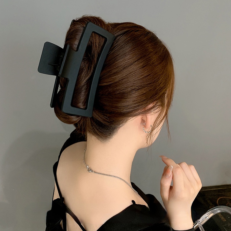 Kẹp Tóc Dạng Vuông Cỡ Lớn Đa Năng Tiện Dụng