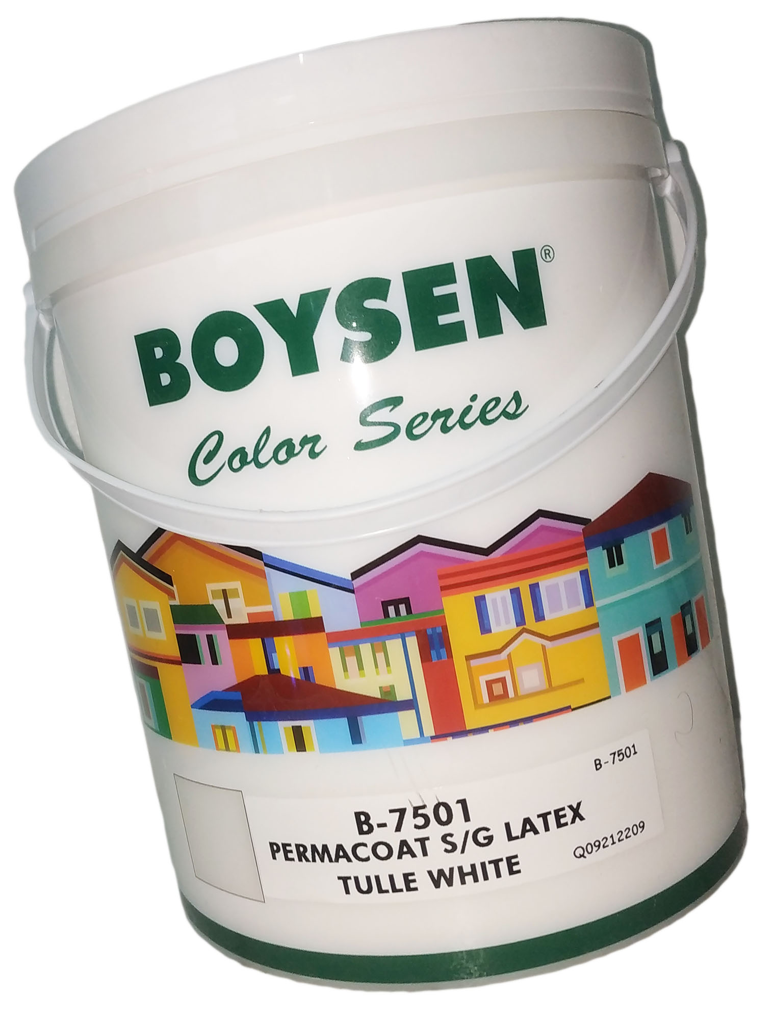 BOYSEN PERMACOAT LATEX B-7501 TULLE WHITE ( 1 GALLON 1 GALLON 1 GALLON ...